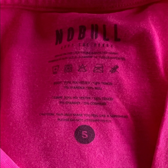 NOBULL Neon Pink Sleeveless Top - Picture 2 of 2